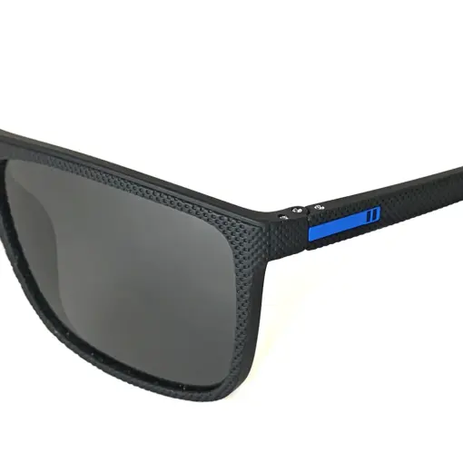Black Blue Polarized Wayfarer Sunglasses at chashma