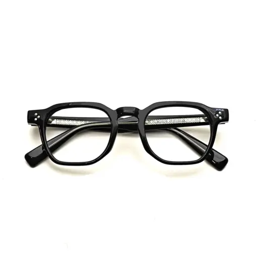 Black Fashion Eyeglasses at chashma