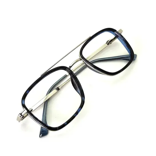 Blue Leopard Fashion Eyeglasses online at chashmah