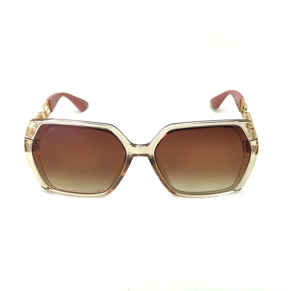 Brown Golden Women Sunglasses at chashma