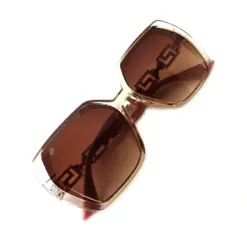 Brown Golden Women Sunglasses at chashma