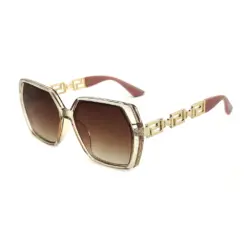 Brown Golden Women Sunglasses at chashma