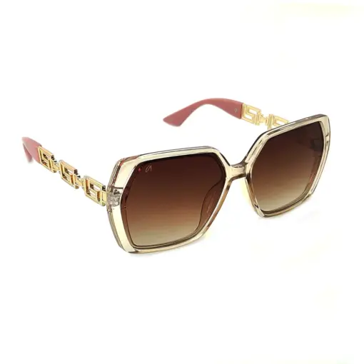 Brown Golden Women Sunglasses at chashma
