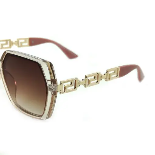 Brown Golden Women Sunglasses at chashma