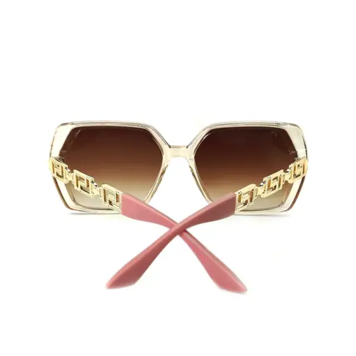 Brown Golden Women Sunglasses at chashma