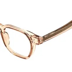 Cream Bold Fashion Eyeglasses at chashma