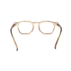 Cream Bold Fashion Eyeglasses at chashma