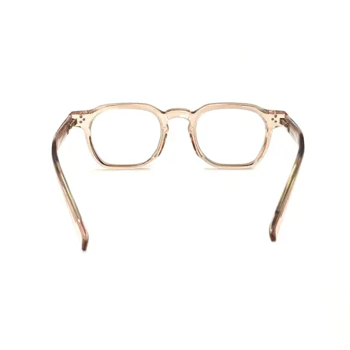 Cream Bold Fashion Eyeglasses at chashma