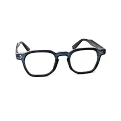 Dark Blue Stylish Eyeglasses AT chashma
