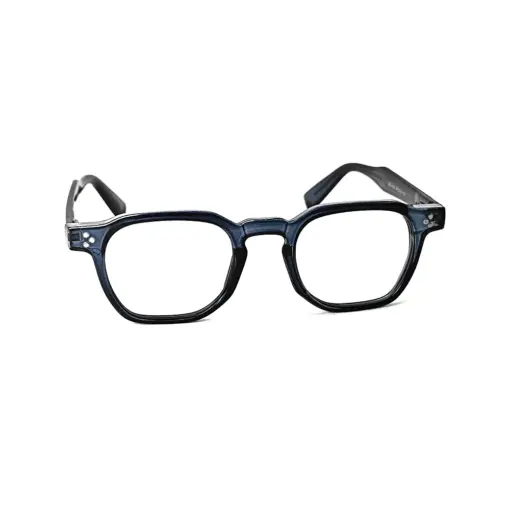 Dark Blue Stylish Eyeglasses AT chashma