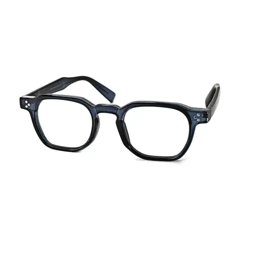 Dark Blue Stylish Eyeglasses AT chashma
