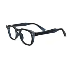 Dark Blue Stylish Eyeglasses AT chashma