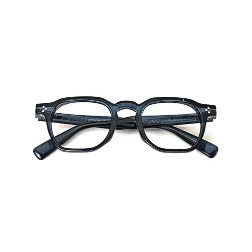 Dark Blue Stylish Eyeglasses AT chashma