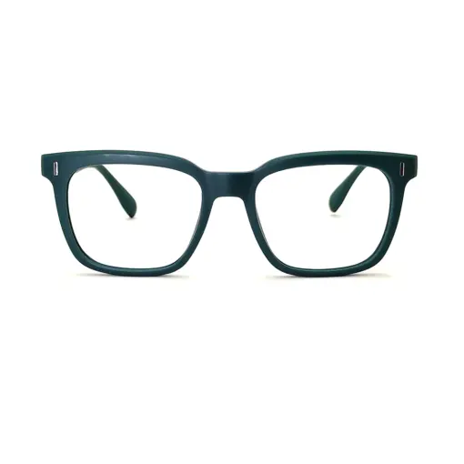 Dark Green Airlight Eyeglasses at chashmah