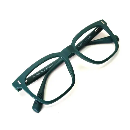 Dark Green Airlight Eyeglasses at chashmah
