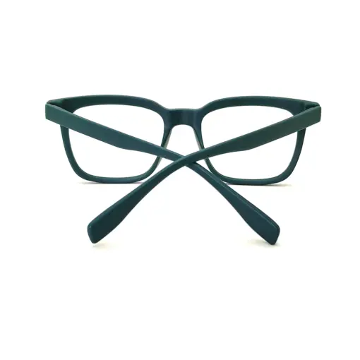 Dark Green Airlight Eyeglasses at chashmah
