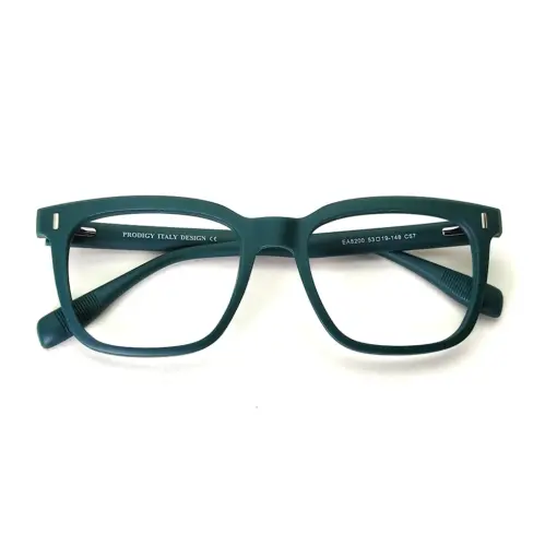 Dark Green Airlight Eyeglasses at chashmah