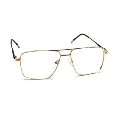 Golden Premium Metal Eyeglasses at chashma