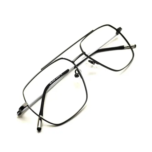 Gunmetel Premium Eyeglasses at chashma