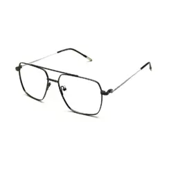 Gunmetel Premium Eyeglasses at chashma