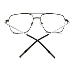 Gunmetel Premium Eyeglasses at chashma