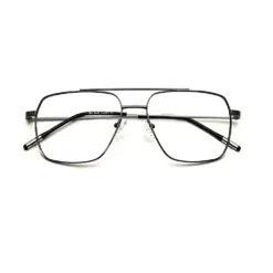 Gunmetel Premium Eyeglasses at chashma
