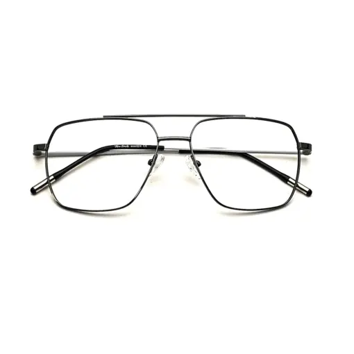 Gunmetel Premium Eyeglasses at chashma