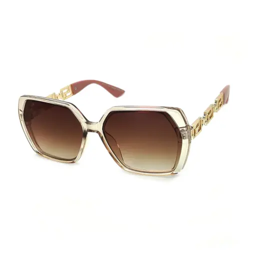 Brown Golden Women Sunglasses at chashma