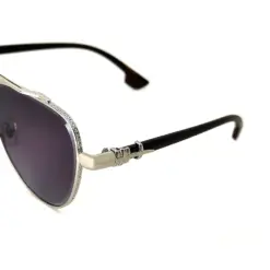 King sunglasses in silver at chashmah