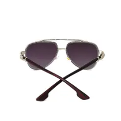 King sunglasses in silver at chashmah