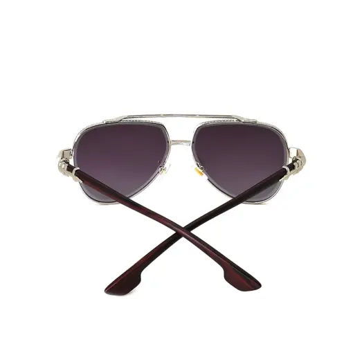 King sunglasses in silver at chashmah