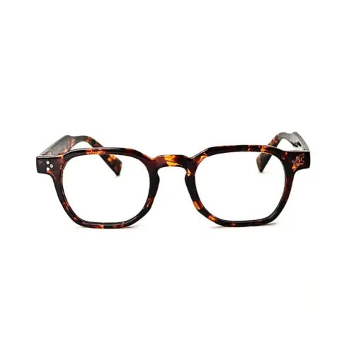 Leopard Brown Fashion Eyeglasses at chashmah