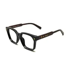 Ocelot Black Bold Eyeglasses at chashma