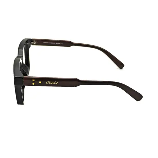 Ocelot Black Bold Eyeglasses at chashma