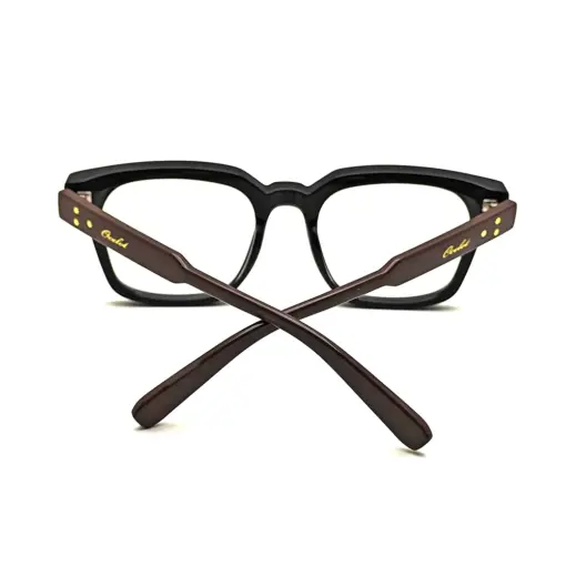 Ocelot Black Bold Eyeglasses at chashma