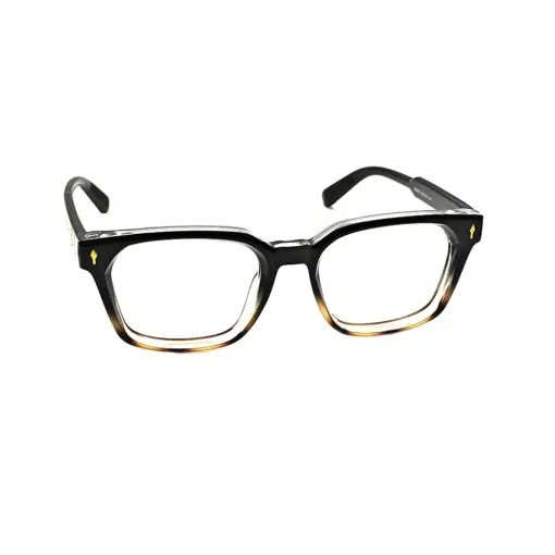 Ocelot Black Leopard Eyeglasses at chashma