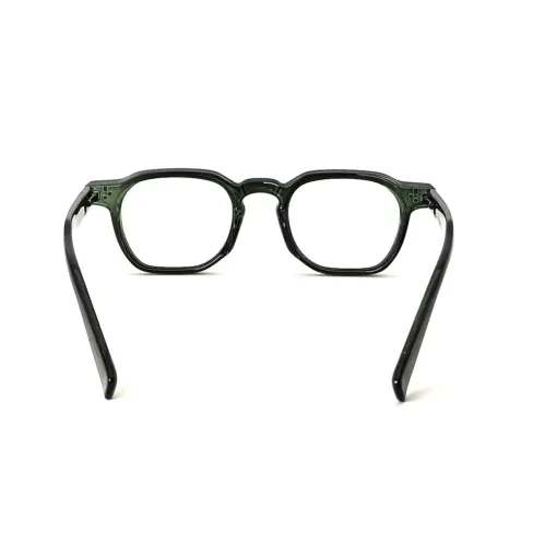 Olive Green Stylish Eyeglasses at chashma