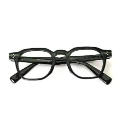 Olive Green Stylish Eyeglasses at chashma
