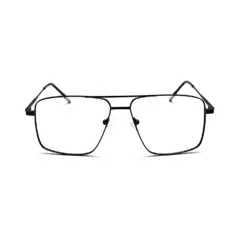 Blue Metal Eyeglasses at chashma