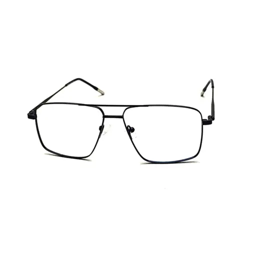 Blue Metal Eyeglasses at chashma