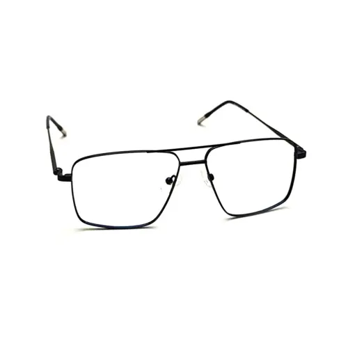 Blue Metal Eyeglasses at chashma
