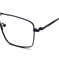 Blue Metal Eyeglasses at chashma
