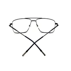 Blue Metal Eyeglasses at chashma