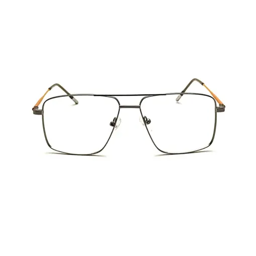 Silver Metal Premium Eyeglasses at chasma