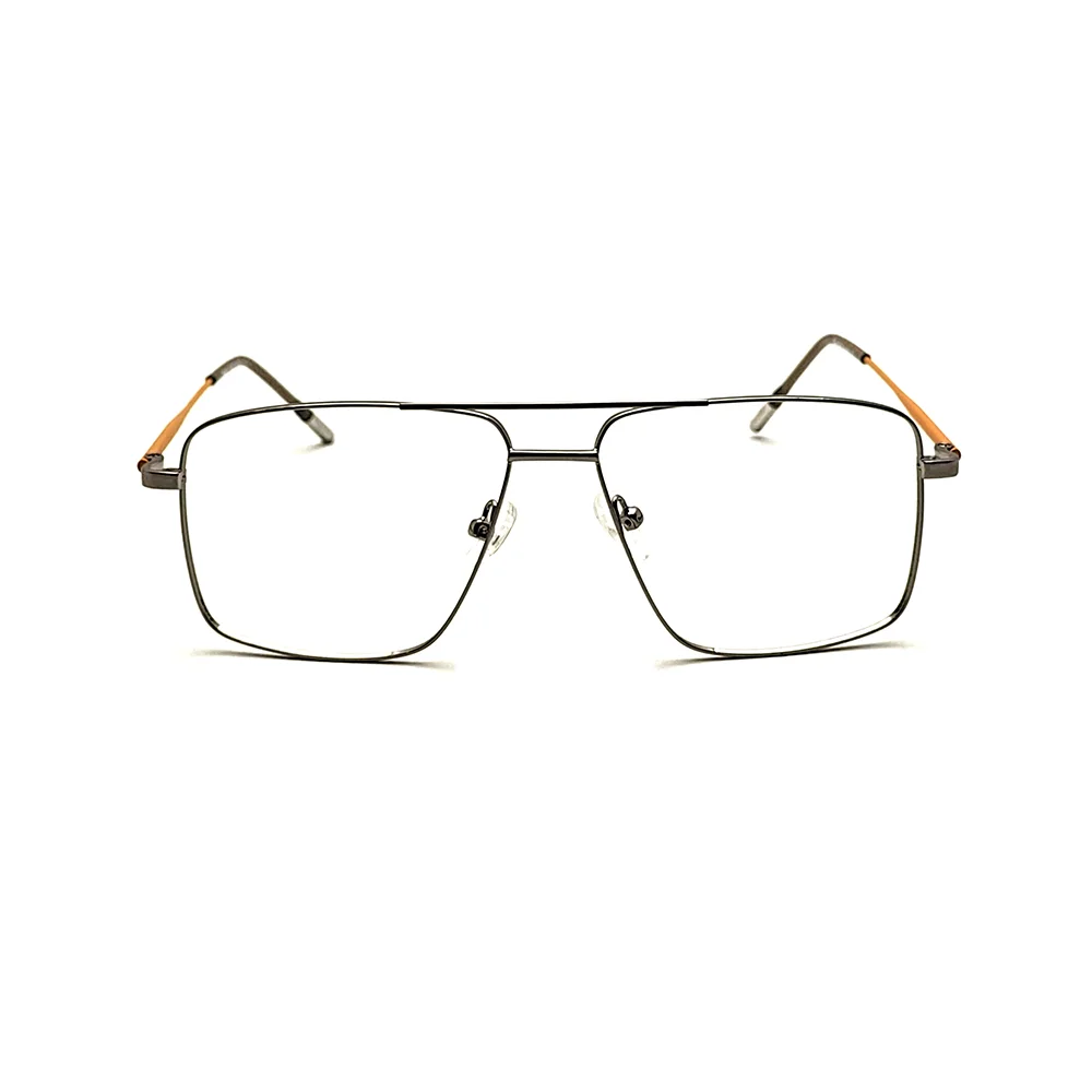 Silver Metal Premium Eyeglasses at chasma