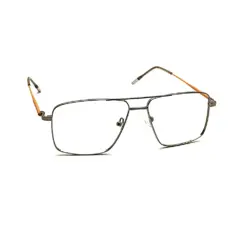 Silver Metal Premium Eyeglasses at chasma