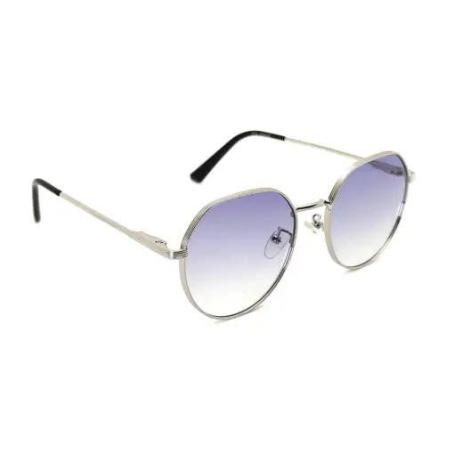 Silver Round Fashion Sunglasses at chashma