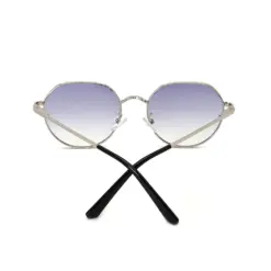 Silver Round Fashion Sunglasses at chashma