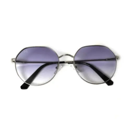 Silver Round Fashion Sunglasses at chashma
