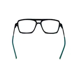 Turquoise Blue Modern Eyeglasses at chashmah